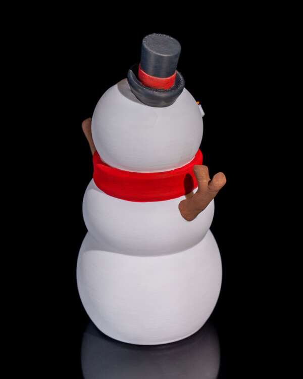 Snowman Cookie Stash – proiect STL 3D - imagine 7
