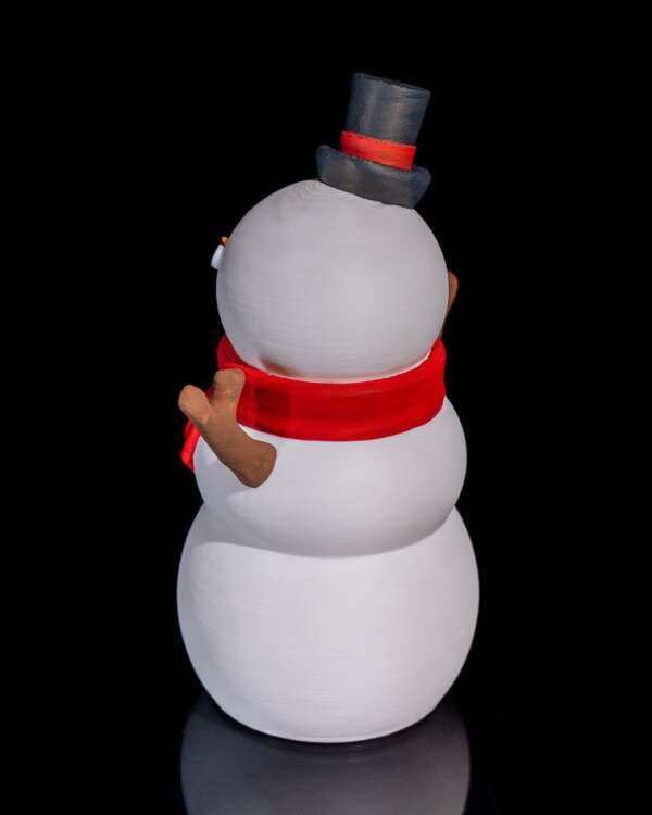 Snowman Cookie Stash – proiect STL 3D - imagine 8