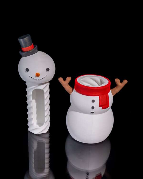 Snowman Cookie Stash – proiect STL 3D - imagine 9