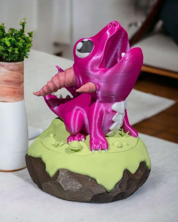 Steamy Dragon Hatchling – proiect STL 3D - imagine 4