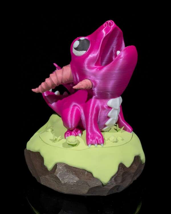 Steamy Dragon Hatchling – proiect STL 3D - imagine 3