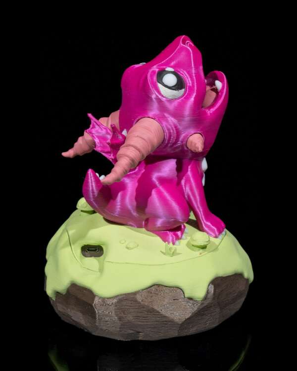Steamy Dragon Hatchling – proiect STL 3D - imagine 7