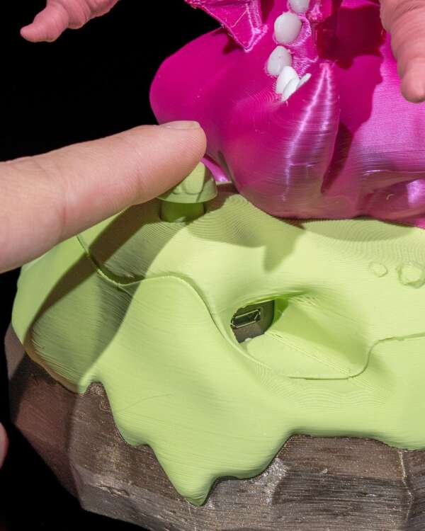 Steamy Dragon Hatchling – proiect STL 3D - imagine 9