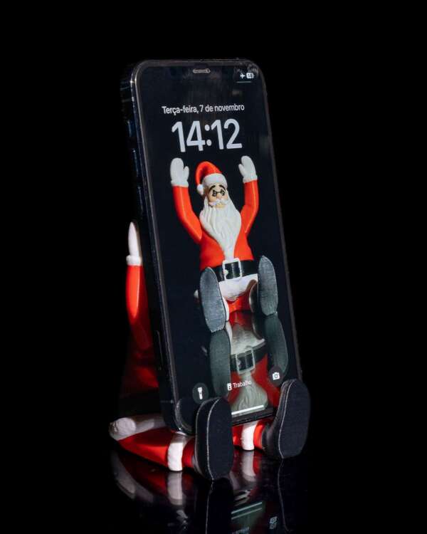 Supportive Santa Phone Holder - imagine 4