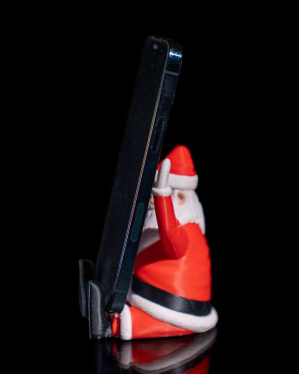 Supportive Santa Phone Holder - imagine 5