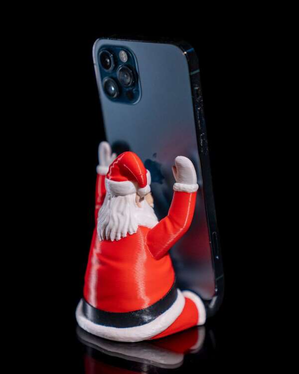 Supportive Santa Phone Holder - imagine 6