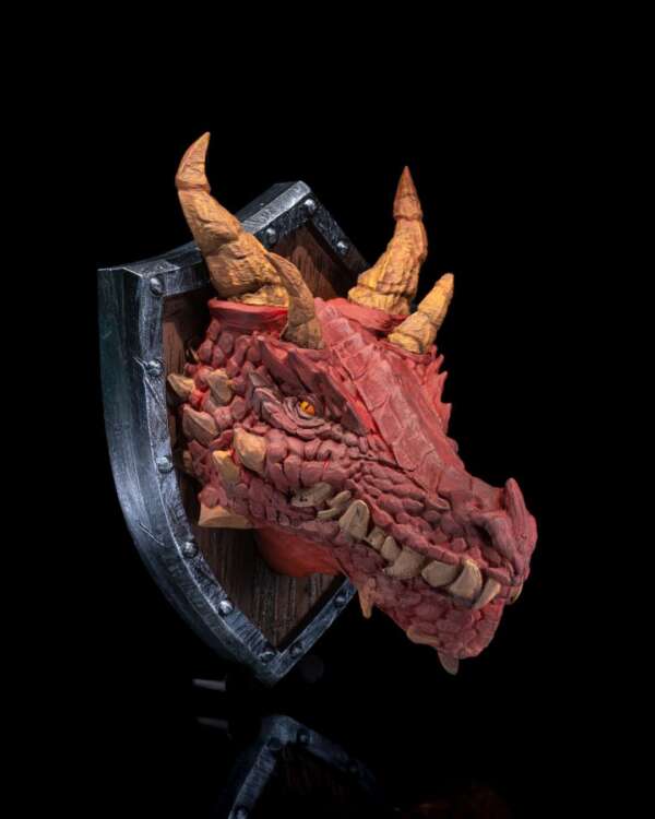 True Dragon Trophy – proiect STL 3D - imagine 3