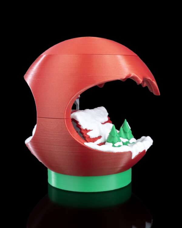 Winter's Glow Table Lamp - imagine 4