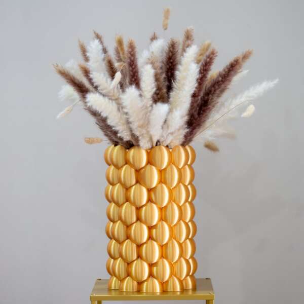 Honeycomb Luminance - vas decorativ imprimat 3D