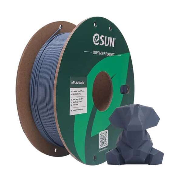 Filament eSUN ePLA Matte Deep Black