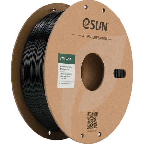 Filament eSUN eTPU 95A Black
