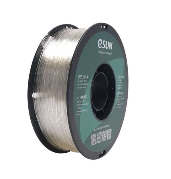 Filament eSUN eTPU 95A Clear