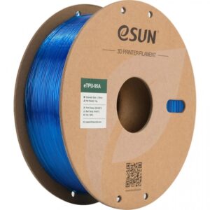 Filament eSUN eTPU 95A Transparent Blue