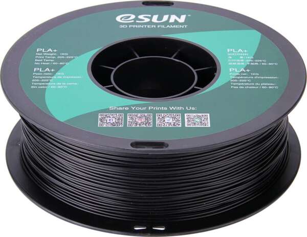 Filament eSUN PLA+ Black - imagine 2