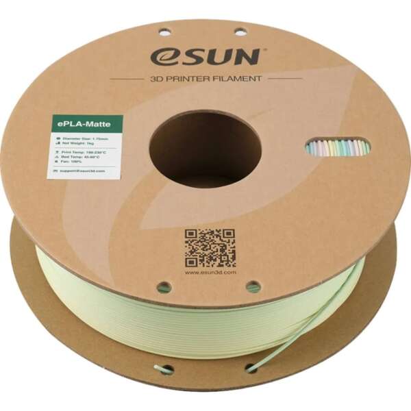 Filament eSUN ePLA Matte Rainbow - imagine 3