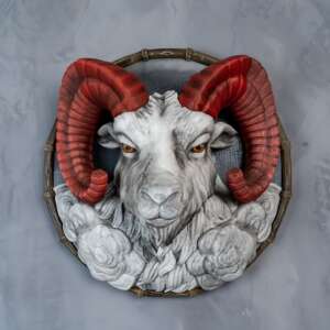 Goat Wall Piece – Proiect STL 3D